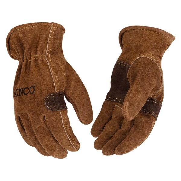 Kinco Kinco HydroFlector Water-Resistant Suede Cowhide Driver with Double-Palm 397P-XL